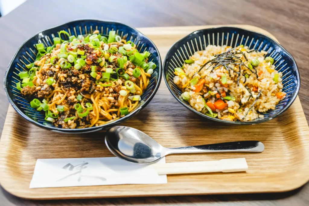 蜀味川香　汁なし坦々麺セット1