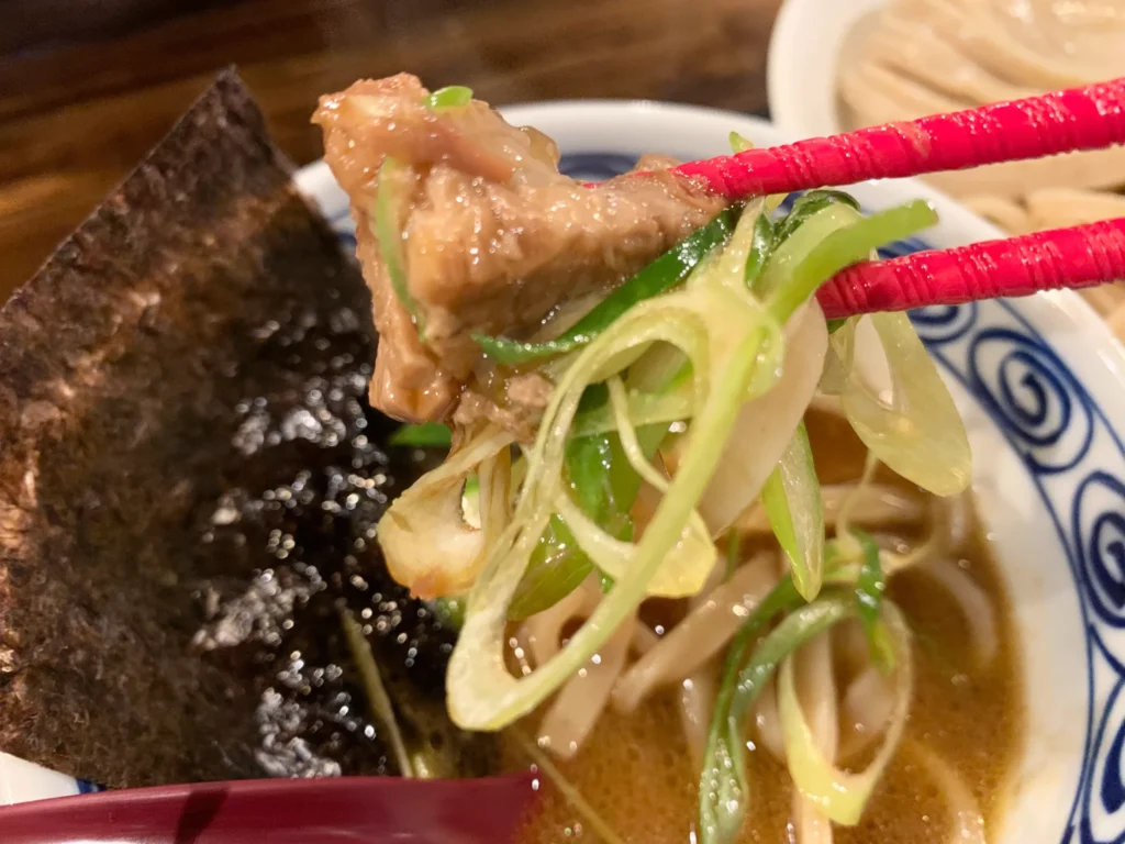 中華そば繁田 つゆにつける