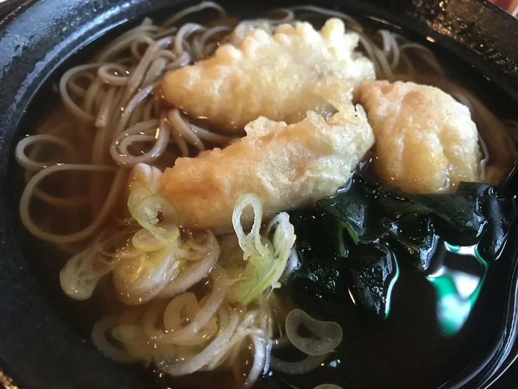 バッテラロック×ソバサンカク 鶏天そば