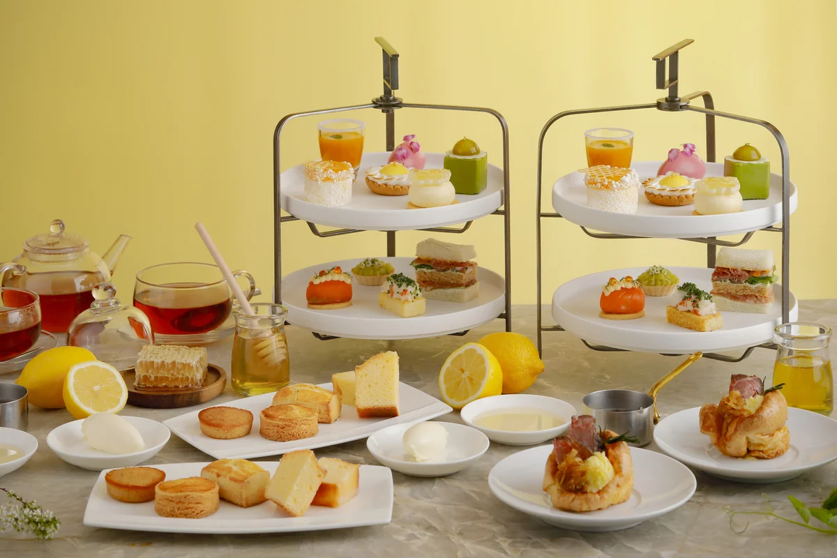 爽やかなレモンにはちみつを掛け合わせた「レモン＆ハニーアフタヌーンティー」がフォーシーズンズホテル京都で開催