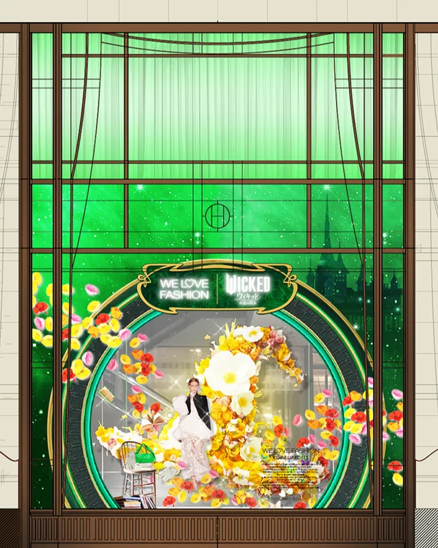 阪急うめだ本店ウィキッド 2月18日