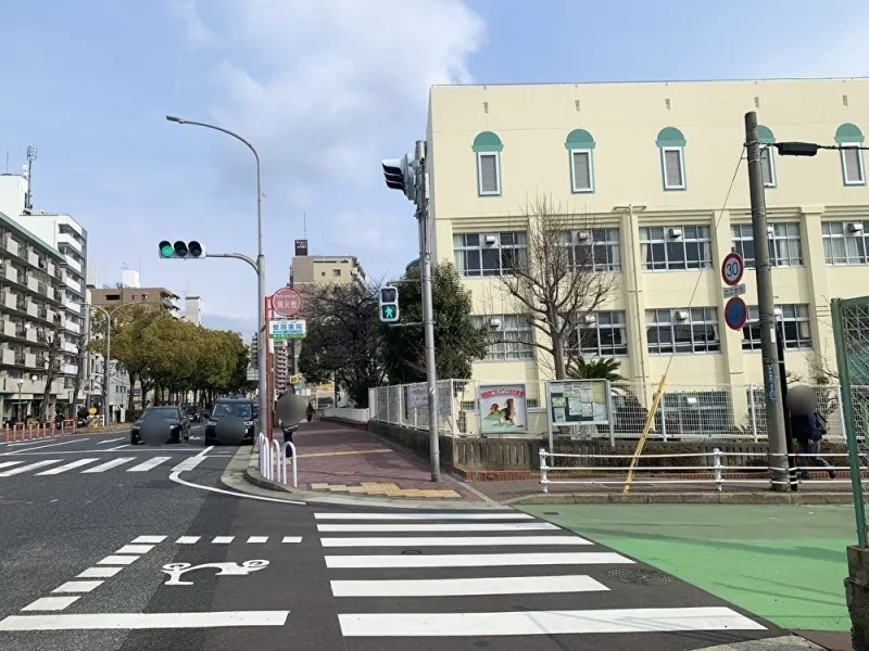 坂バス　稗田小学校前