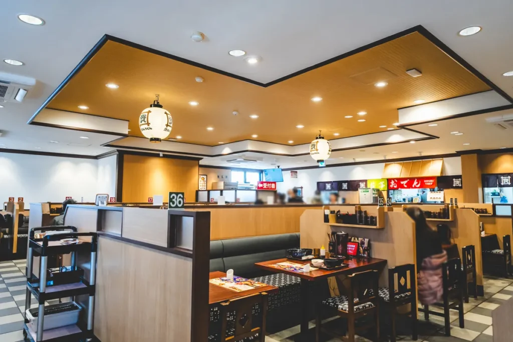 資さんうどん　店内