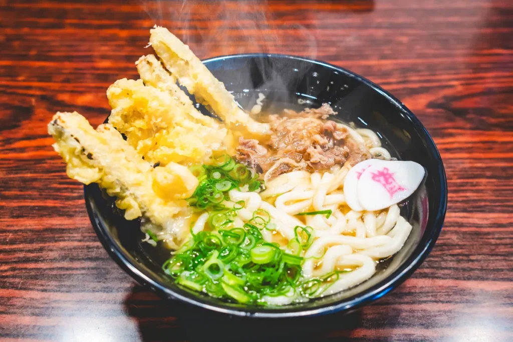 資さんうどん　肉ごぼ天