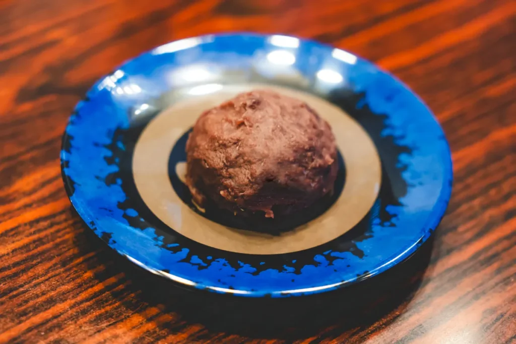 資さんうどん　おはぎ