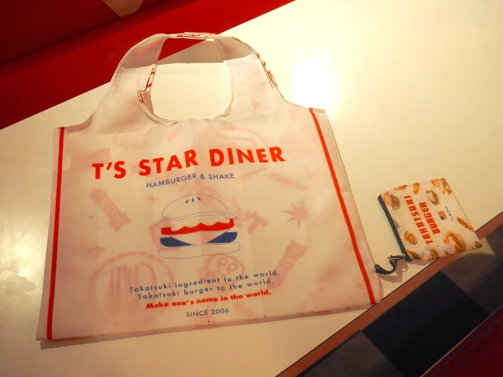 高槻バーガー　T’s Diner 　トートバック
