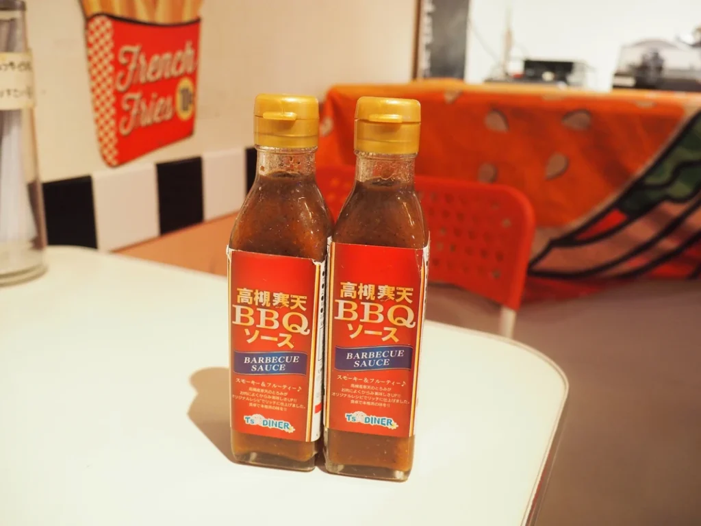 高槻バーガー　T’s Diner BBQソース
