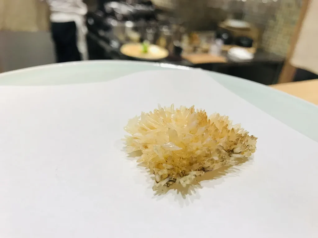 天ぷら好日 甘鯛の鱗