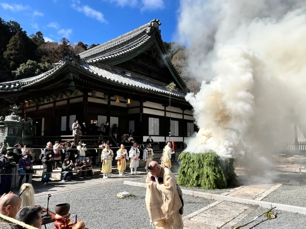 柳谷観音寺へ｜年に一度の「開眼大護摩供」に行ってきました【長岡京】