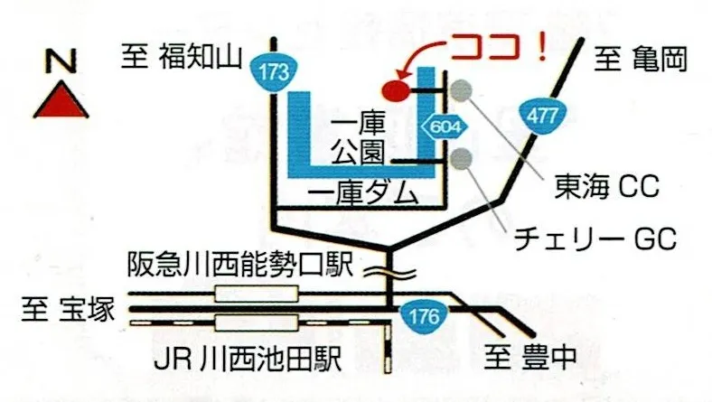 ゆめほたる　地図