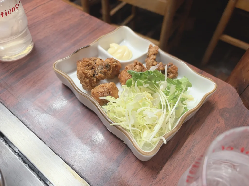 タコの唐揚げ