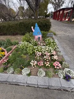 デイジーの花壇