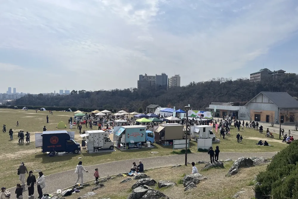 MOKUMOKUFESの彩都西公園会場