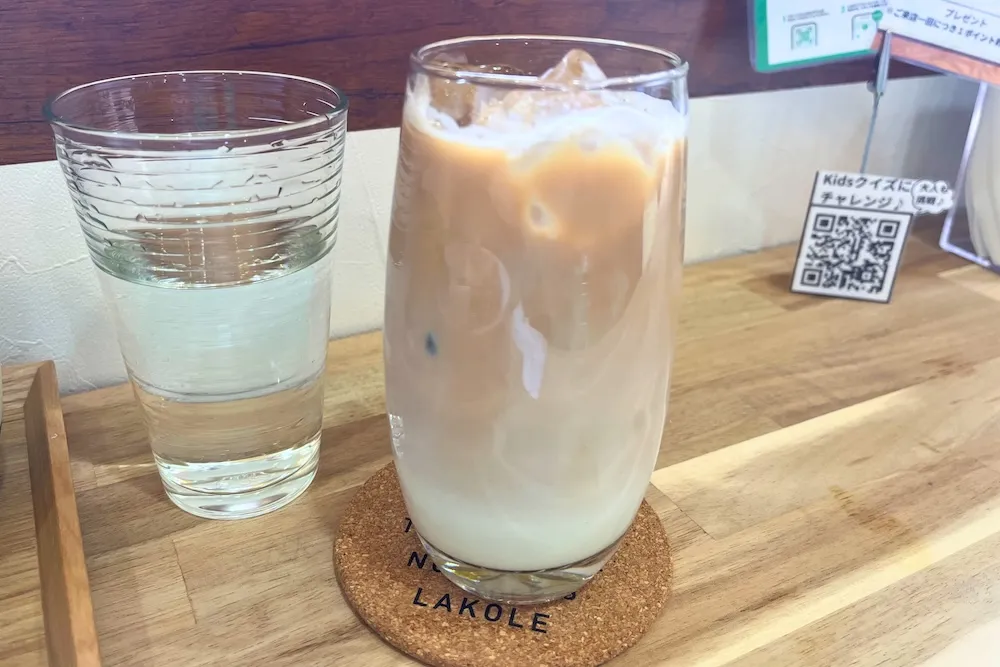 カフェ&レストラン BonPetitのカフェラテ