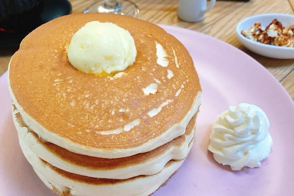 高木珈琲のミルフィーユパンケーキ