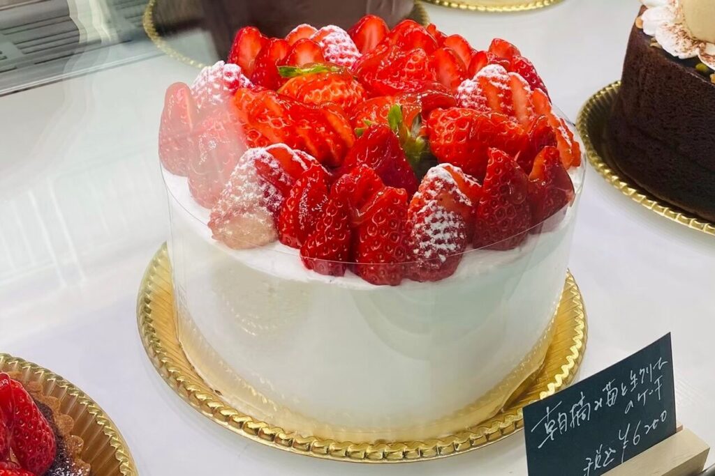 ケーキの写真