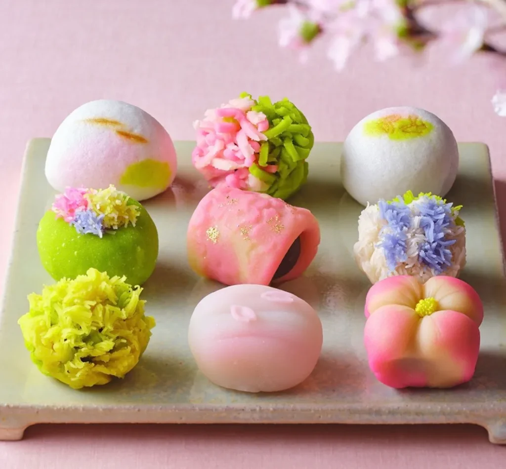 鼓月　上生菓子