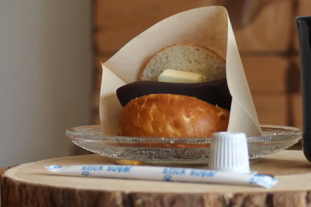 自家製のあんバターパン