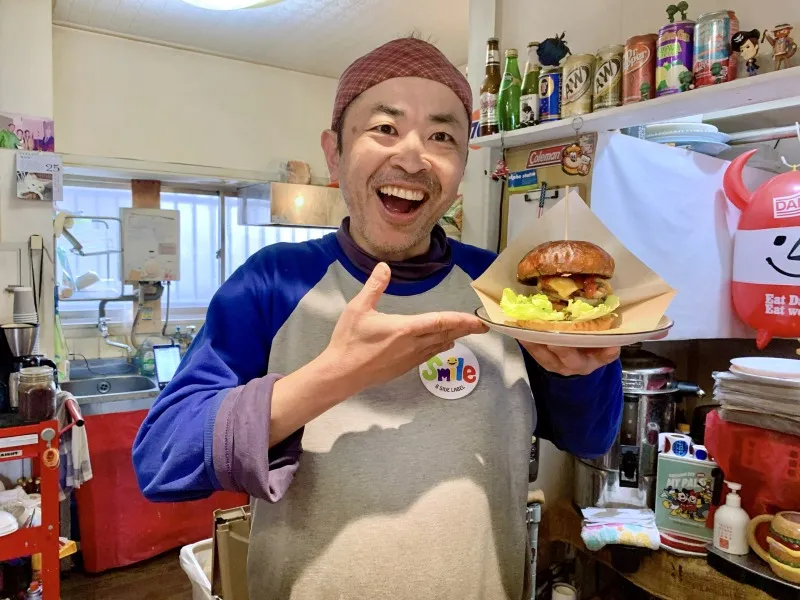 Shinsburger　店主今崎さん