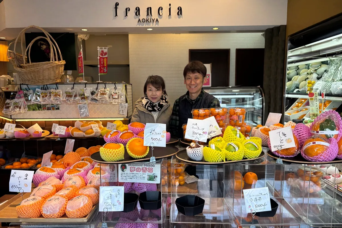 季節のおいしさを届ける御影の果物専門店「フランシアアオキ屋」