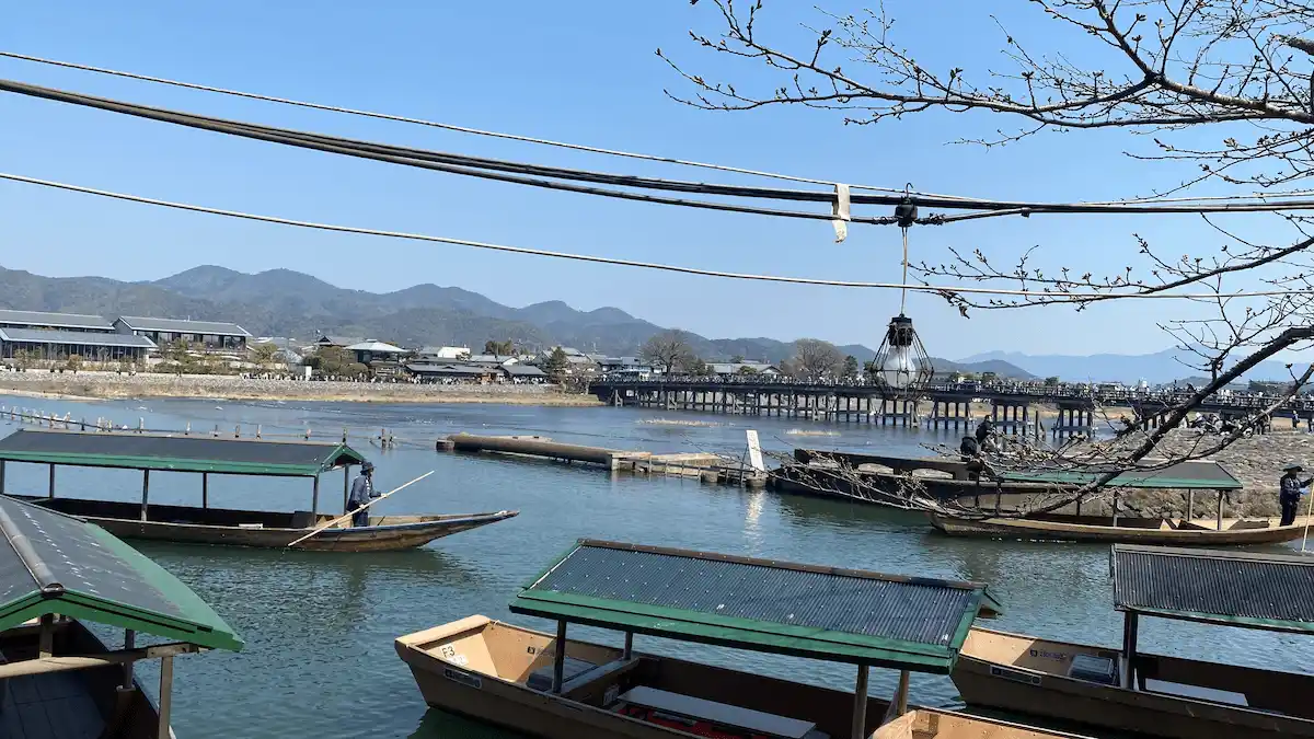 嵐山の絶景“渡月橋”もうすぐ桜の季節！3月31日（火）まではライトアップ♪