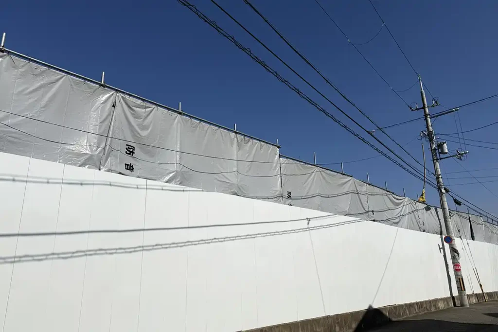 アリーナ工事中