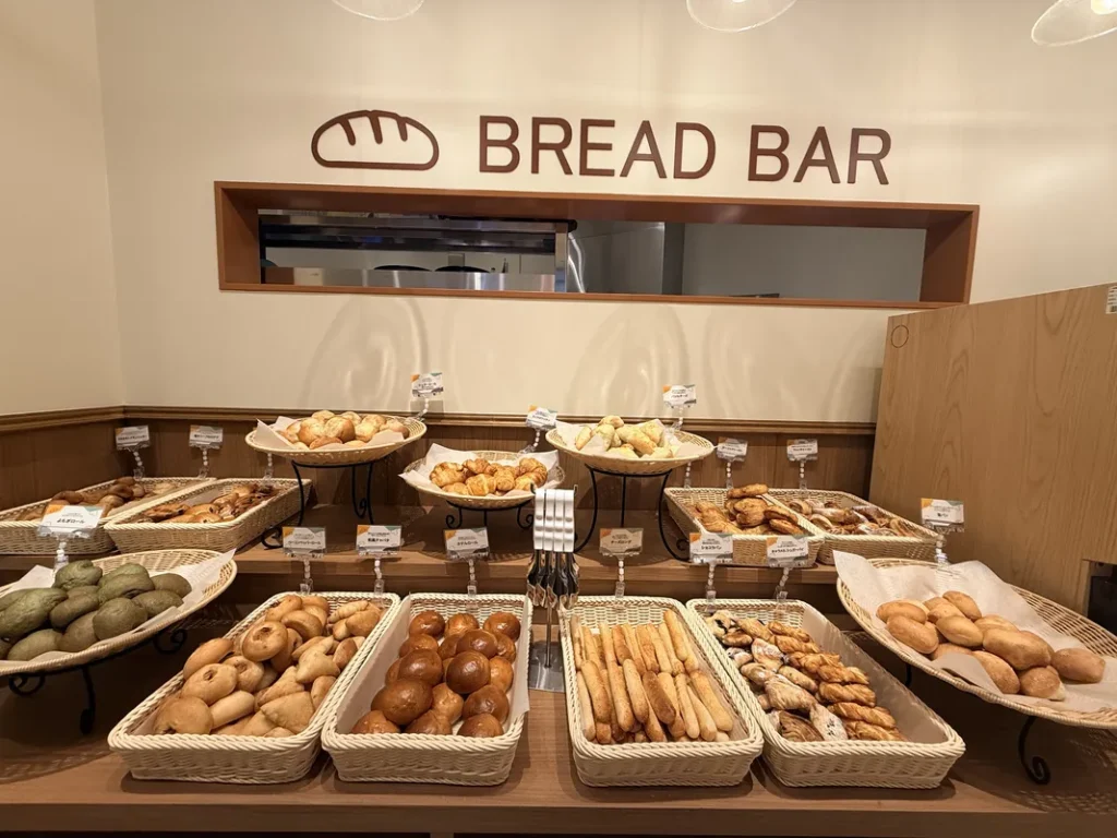 「BAQET」大人のパンのコーナー