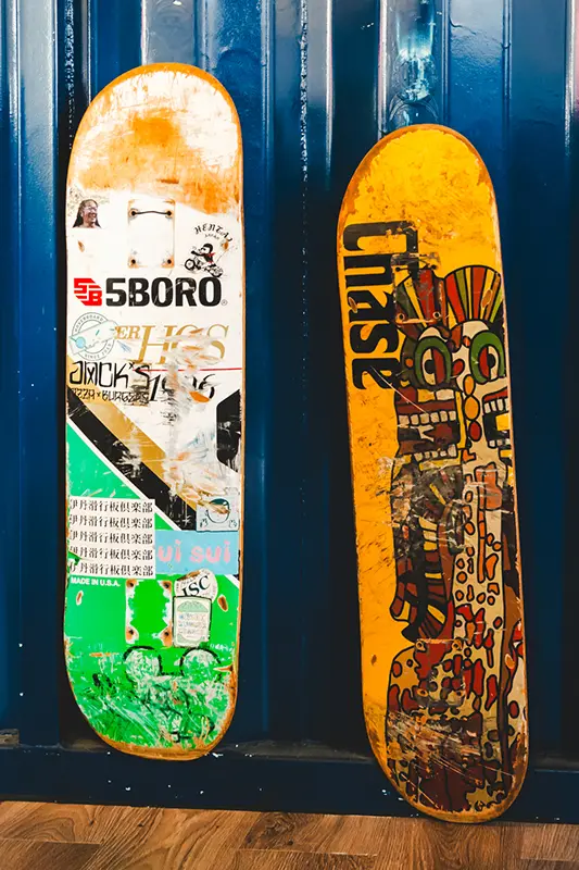 バーガージャンキー　スケボー