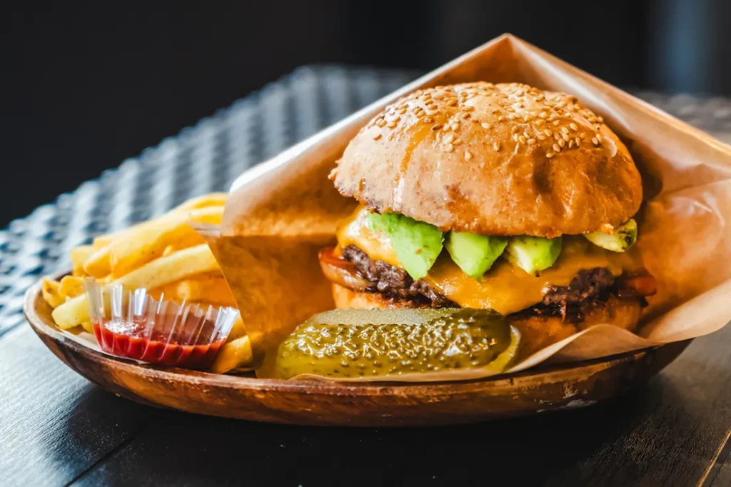 バーガージャンキー　バーガーセット