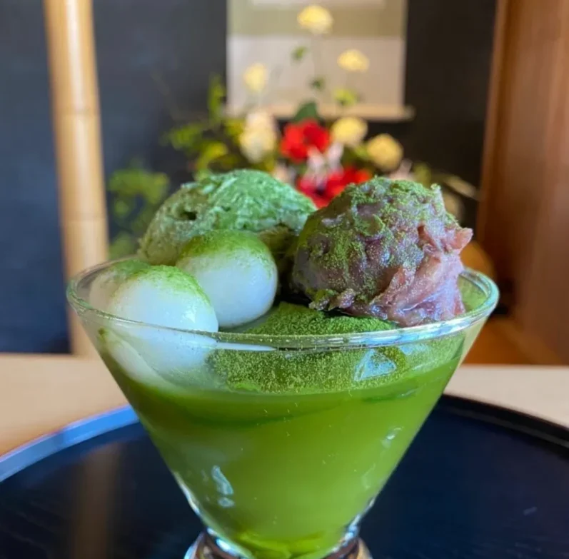 宇治抹茶の自家製スイーツ＊わざわざ行きたい築200年の古民家カフェ＆バー 花平【長岡京】