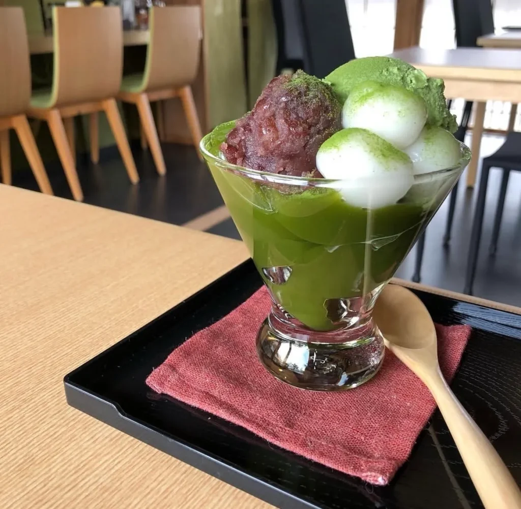 花平　抹茶ゼリー