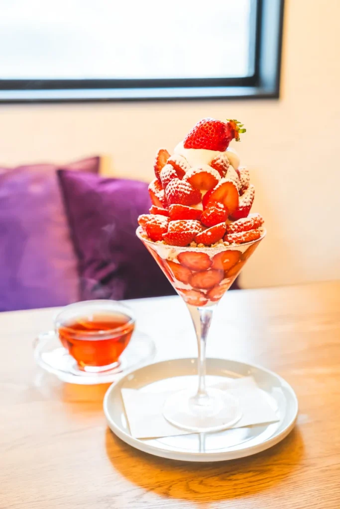 カキツバタ　メニュー　ご褒美いちご2