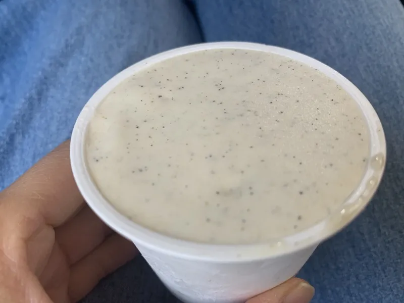 カテリーナ　黒豆きなこアイス