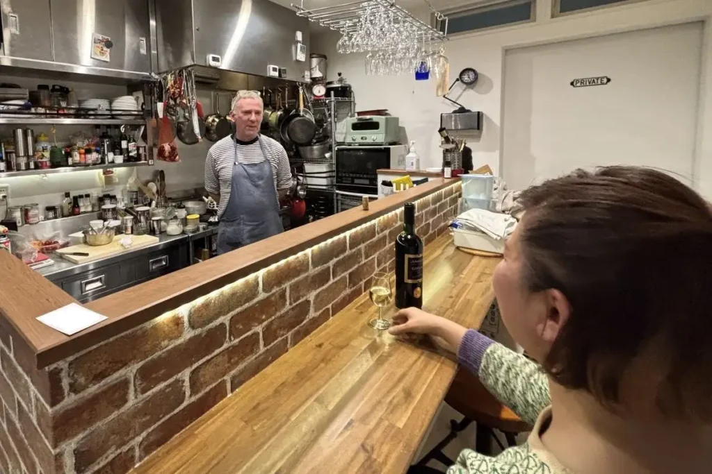 シェフィル カウンター席