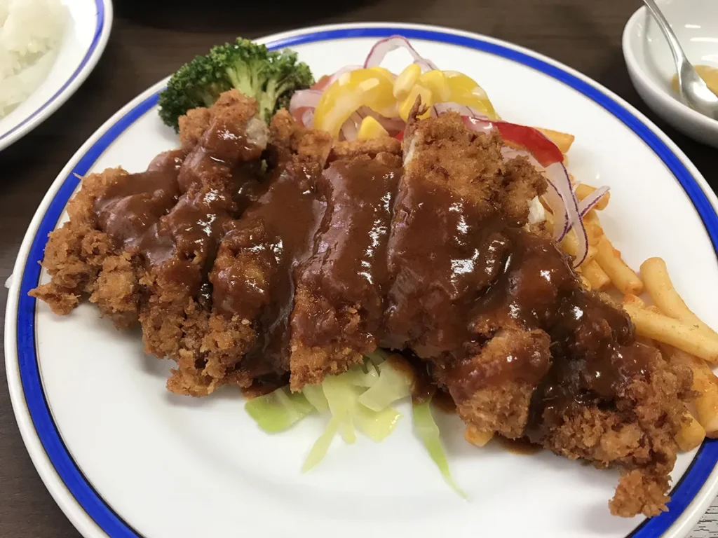 coffee grill 富久屋　チキンカツレツ