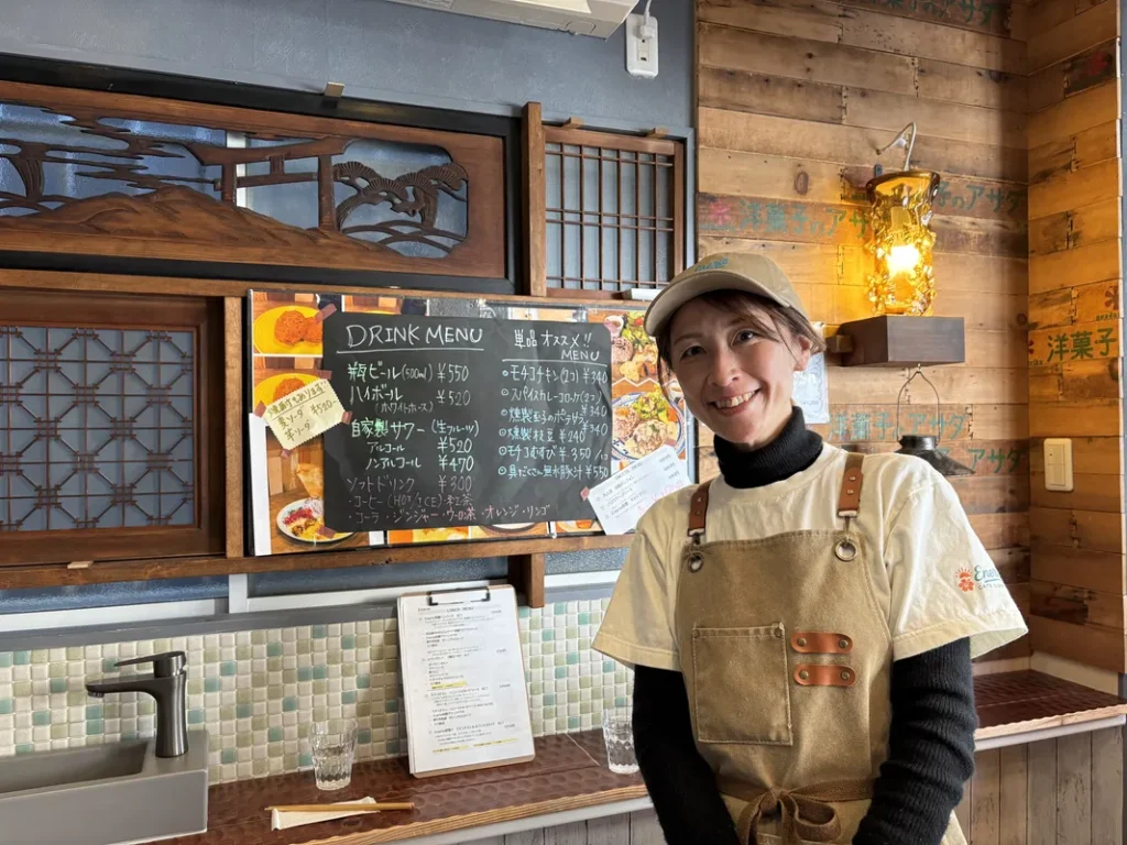 Enerie淡路店　店長の石原さん