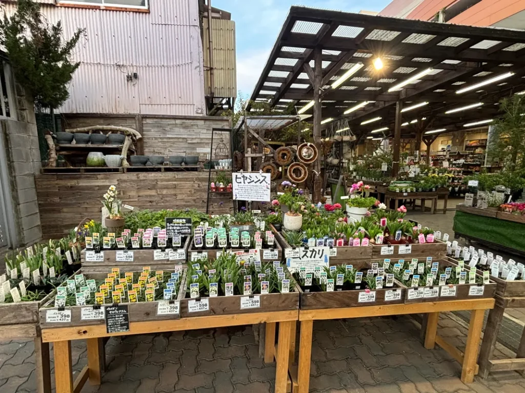 フラワーショップ園舎の店内写真1