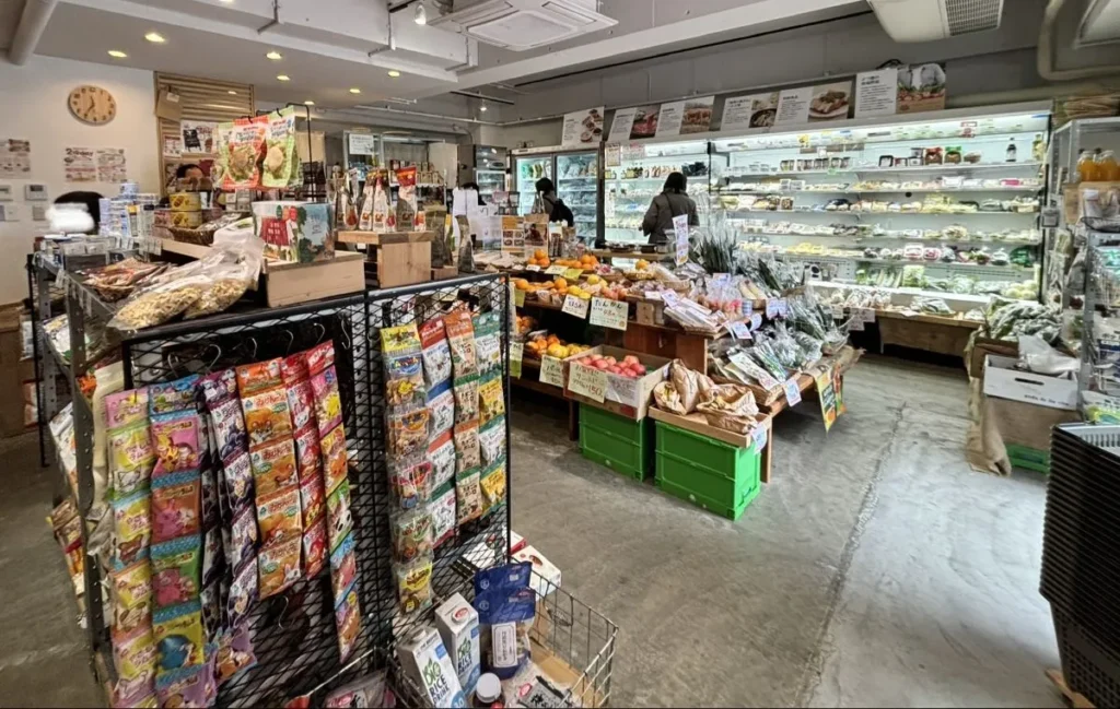 ふるさと広場みのお船場店 店内