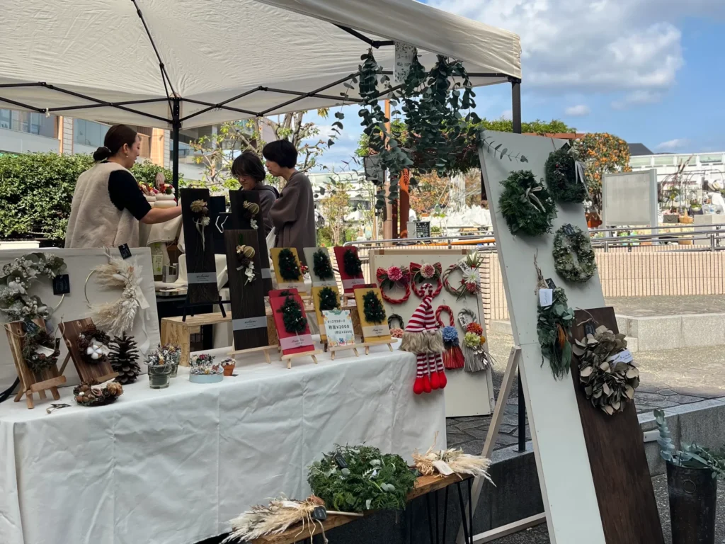 花＊花子＊百貨店2025　リース小物