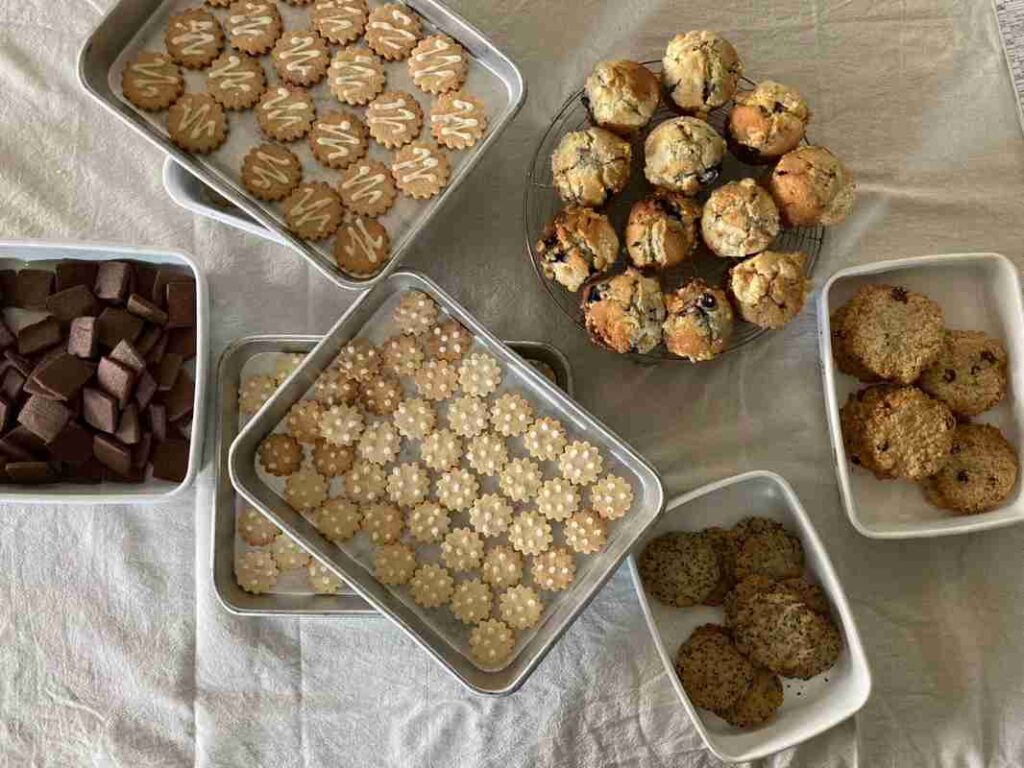 パンだよりイベントに出店のBorderさんの焼き菓子