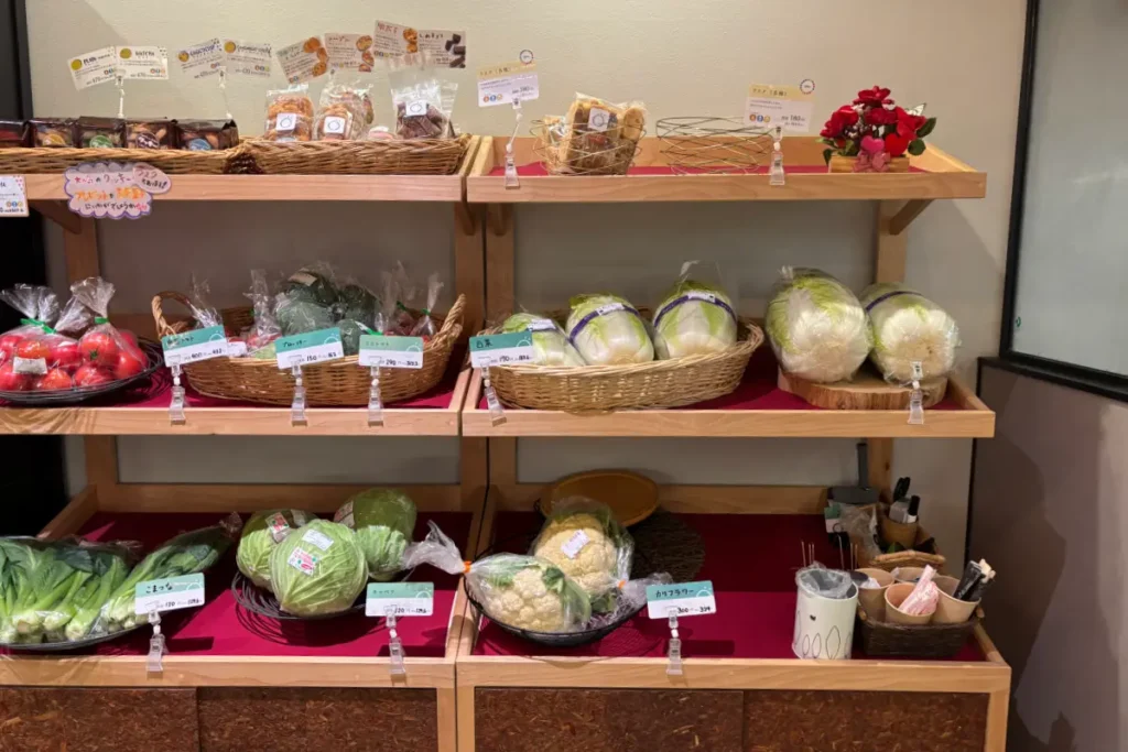 「日々ケルン」の野菜の棚