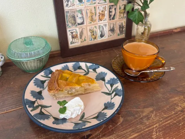 ひつじ茶房のアップルパイの写真