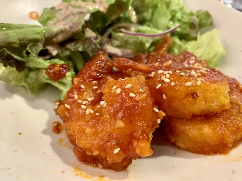 NewYorkGardenPlace hug　スパイシーチリシュリンプ２