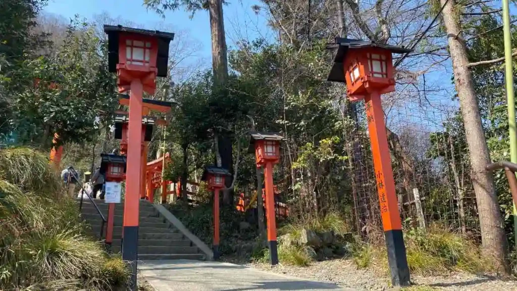神社の入り口
