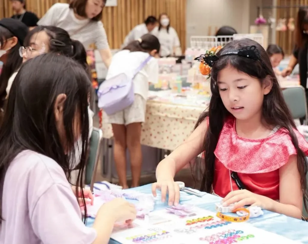 自分らしく輝くフェスタ　過去子ども出店模様