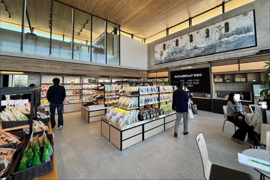 かんてんぱぱ店内