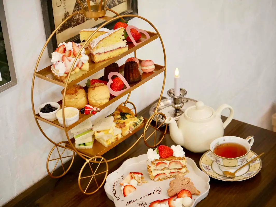 旬の川西いちごを優雅に満喫♡『カフェ・ド・ナリオン』でご堪能あれ！