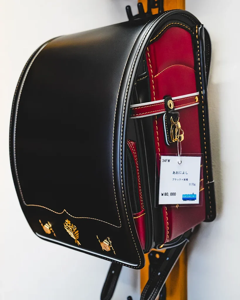 カザマランドセル　あをによしコラボ1