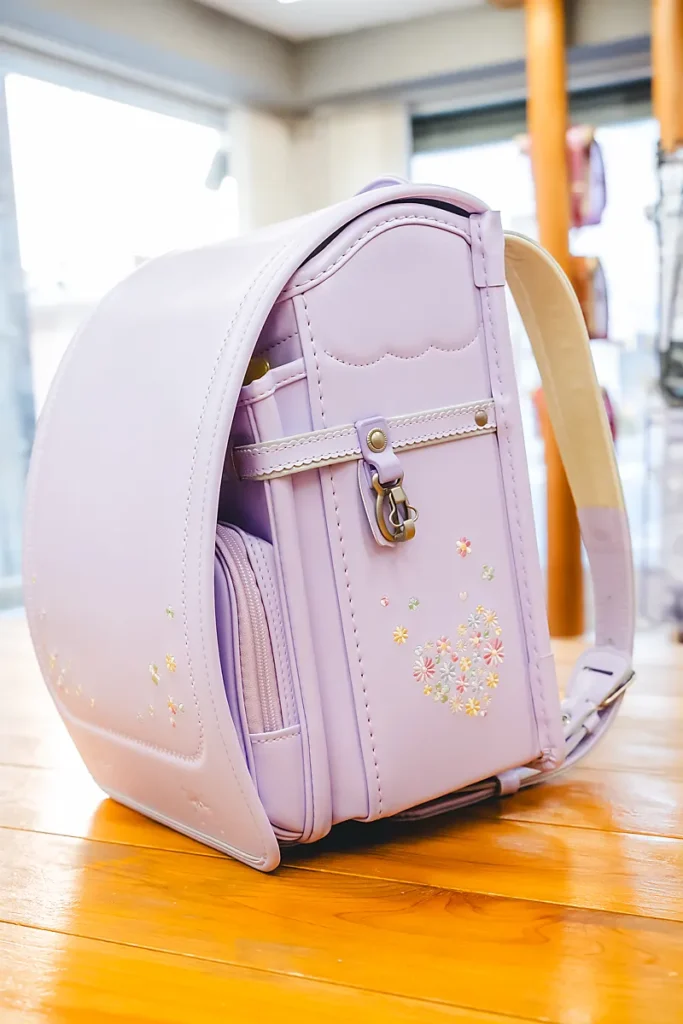 カザマランドセル　紫ランドセル2