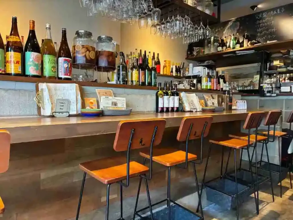 kunsei lover fumo　店内カウンター席